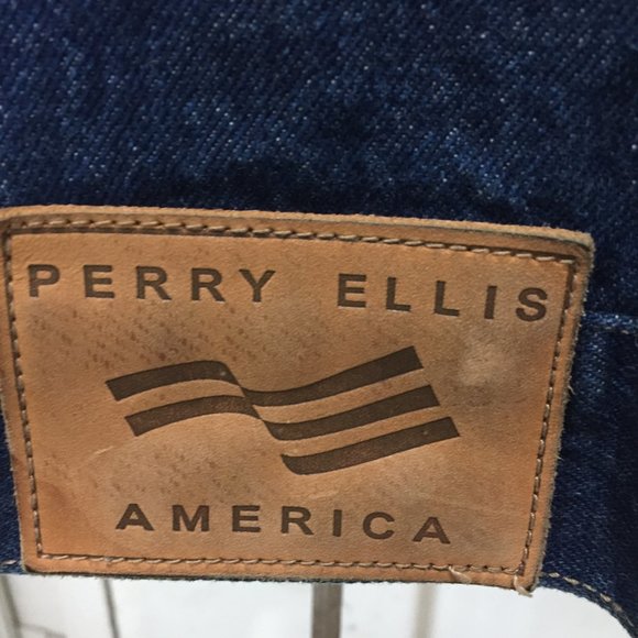 PERRY ELLIS VINTAGE DENIM JACKETS SIZE XL - Picture 7 of 7
